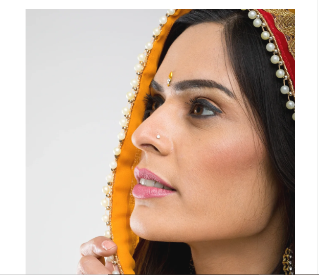 Traditional Gold & Yellow Bead Jhumka Earrings