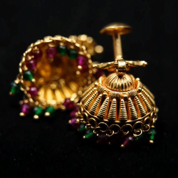 The Elegance of Ear Jhumkas