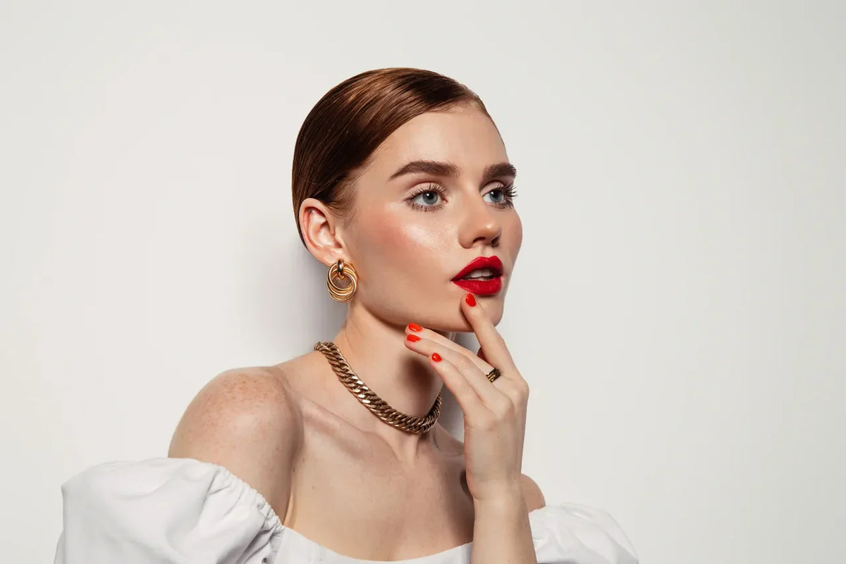 The Elegance of Ear Jhumkas