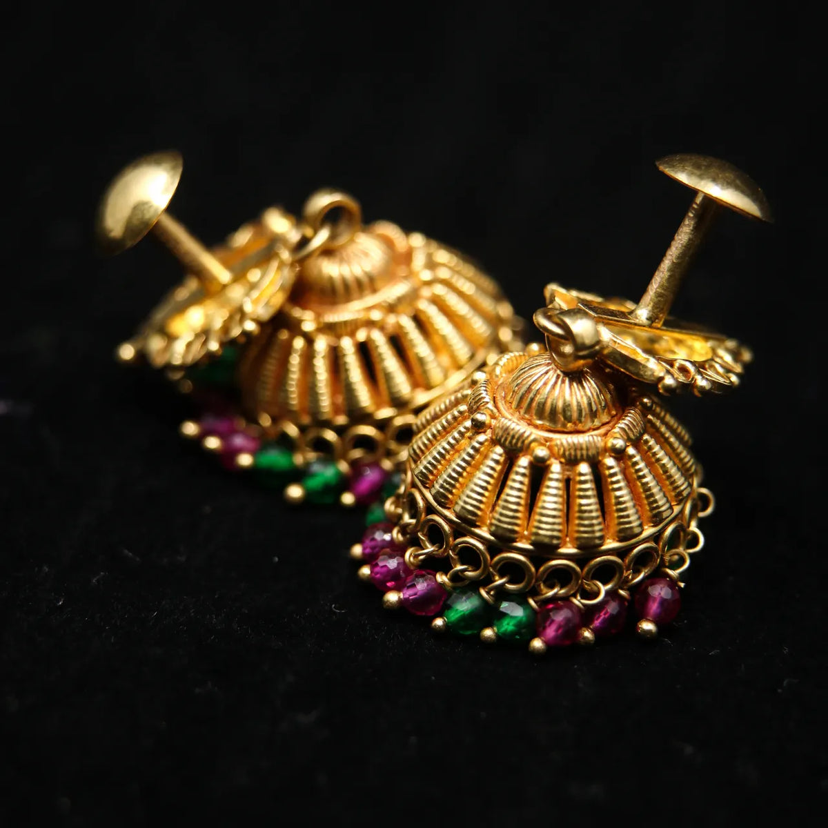The Elegance of Ear Jhumkas
