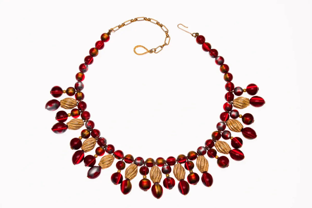 Majestic Red Teardrop Jewelry