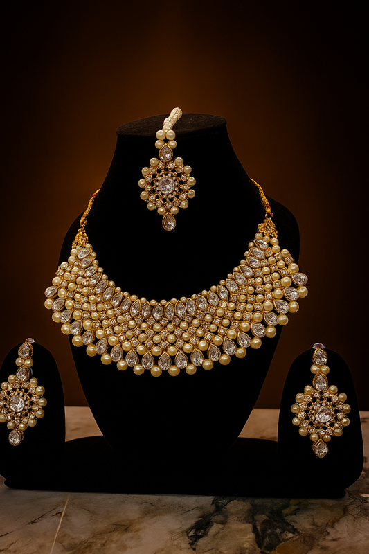 Pearls Bridal Jewelry Set